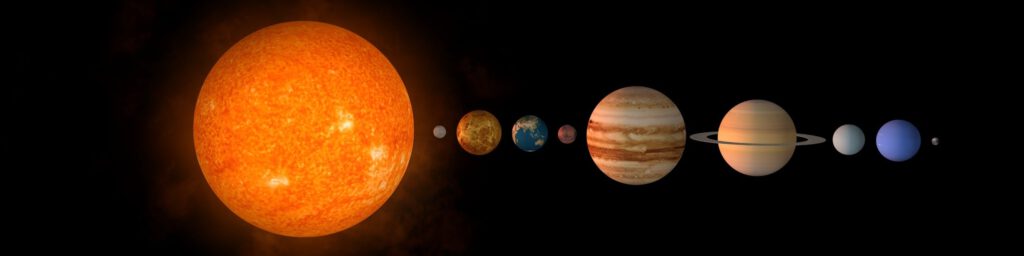 Kugel Sonne und Planeten